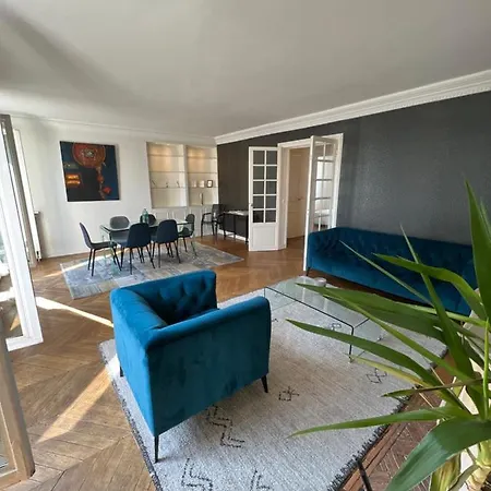 Luxueux Flat, Vue Tour Effiel Paris